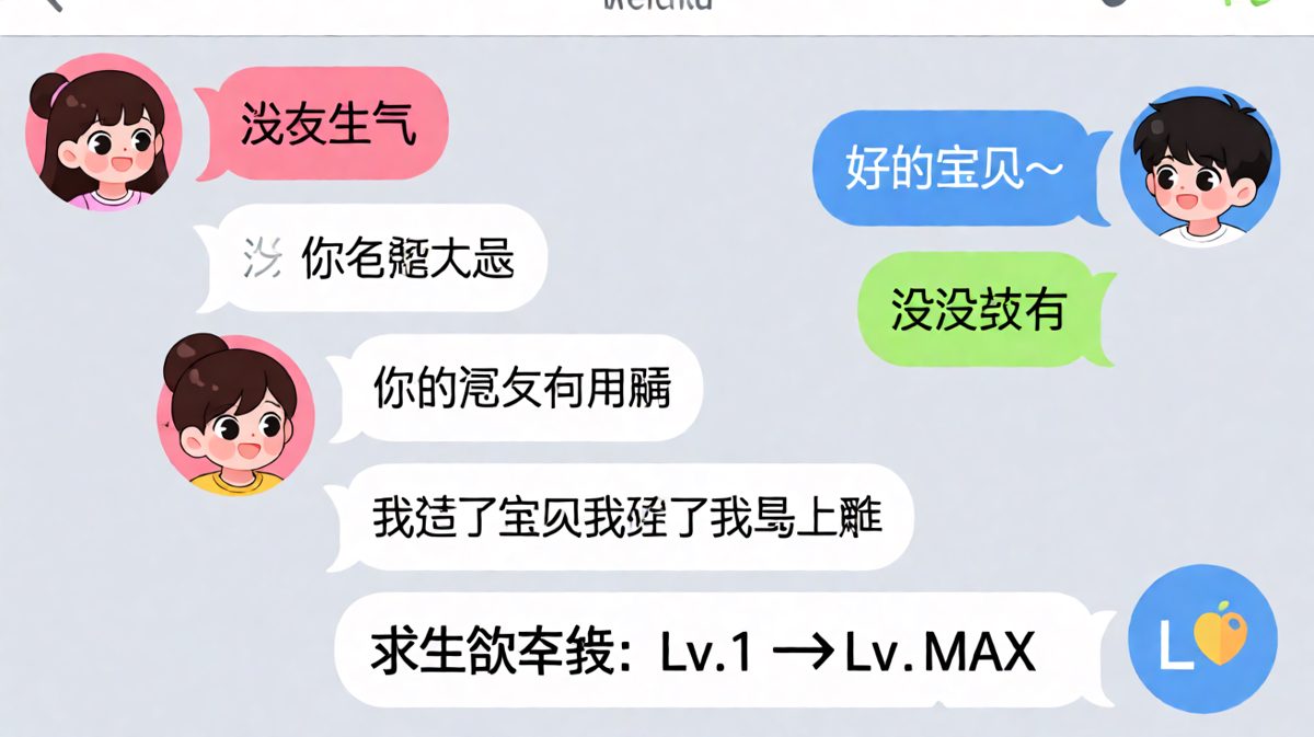 一句'我没生气'背后，是一场无声的生死考验。
