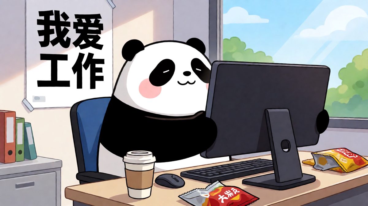 周一早晨的灵魂状态：身体来了，精神没来