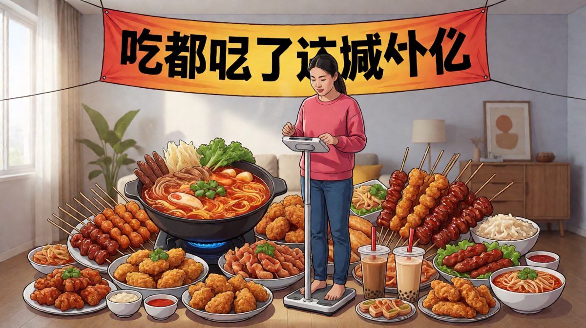 减肥是一种信仰，但美食是刚需