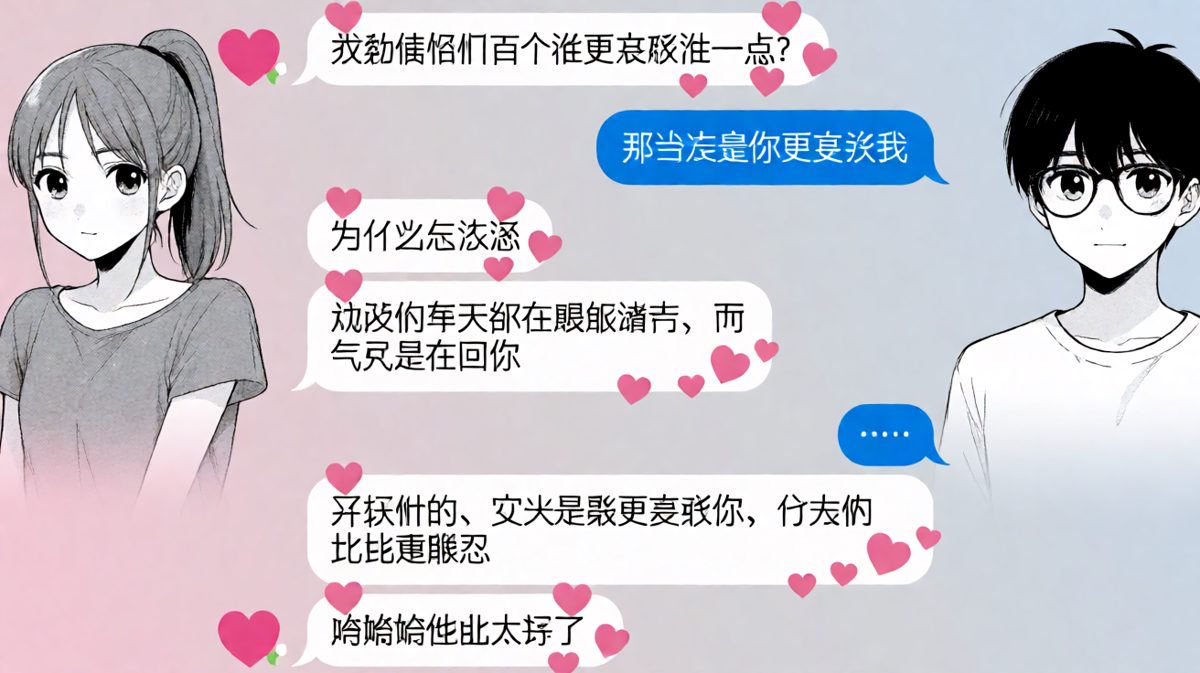谁更喜欢谁——男朋友的'坦率'让人哭笑不得