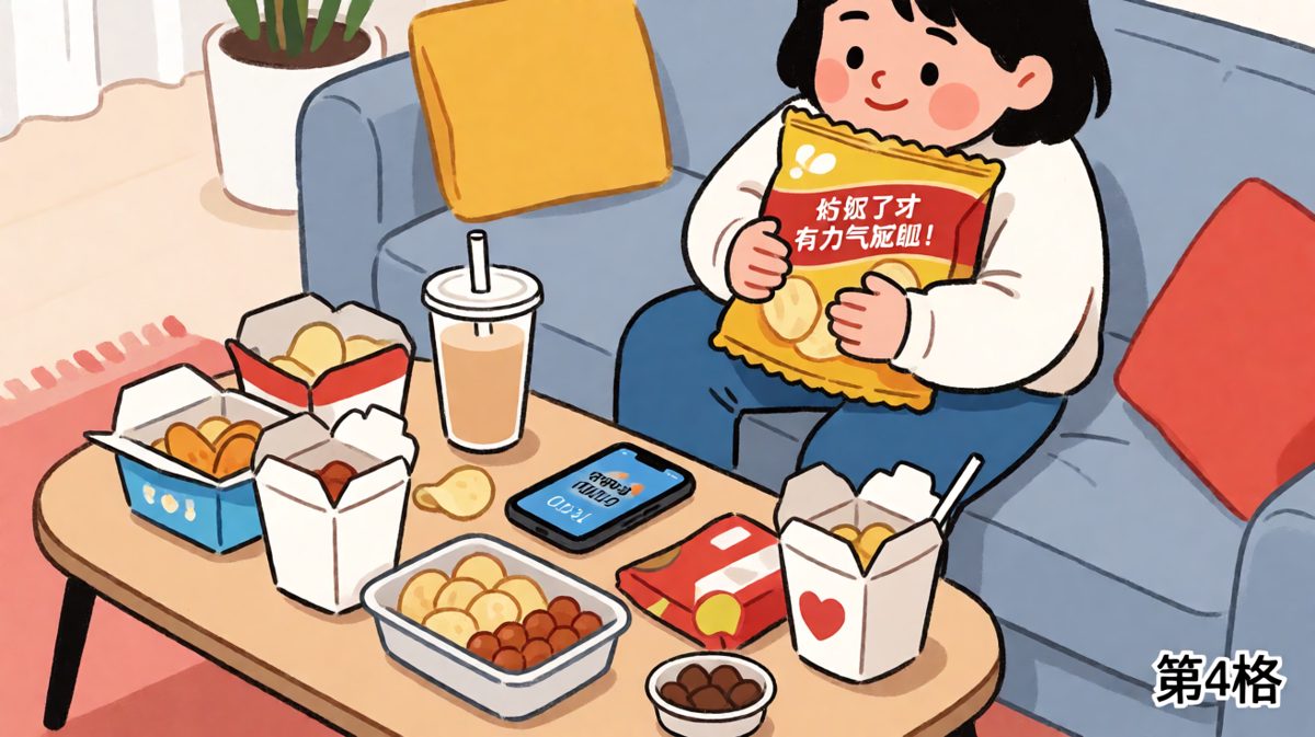放弃治疗，先吃饱再说，明天再战！