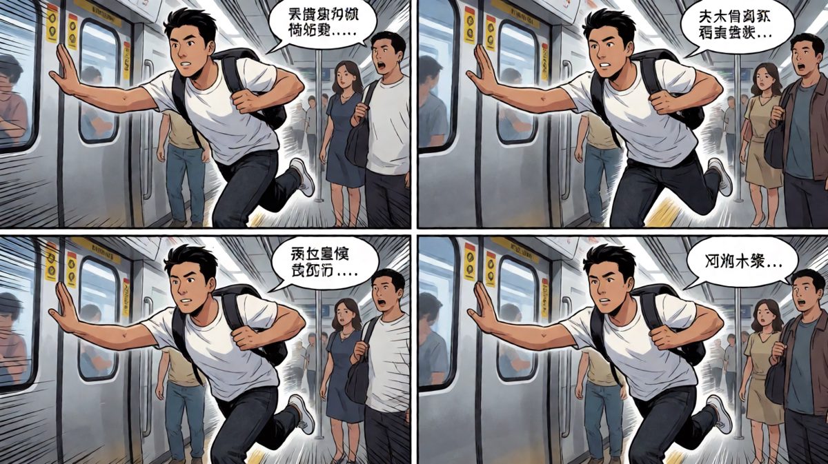 差一步就挤上了！