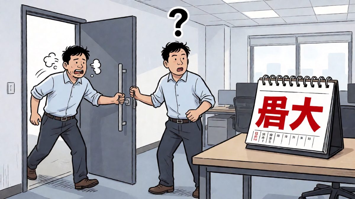 ……今天原来是周六啊