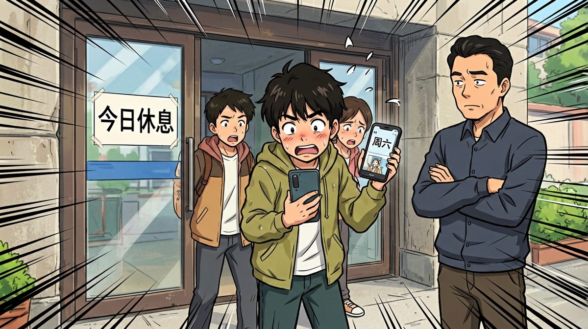 得意洋洋到公司才发现——今天是周六！