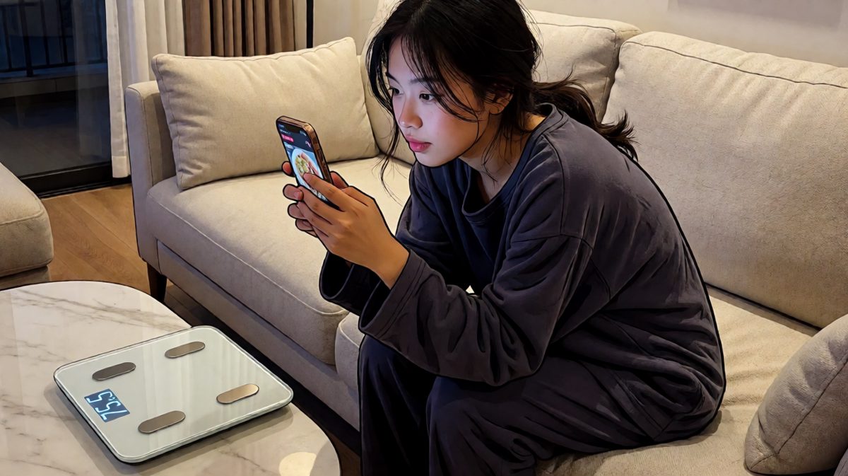 深夜刷到美食直播，意志开始动摇