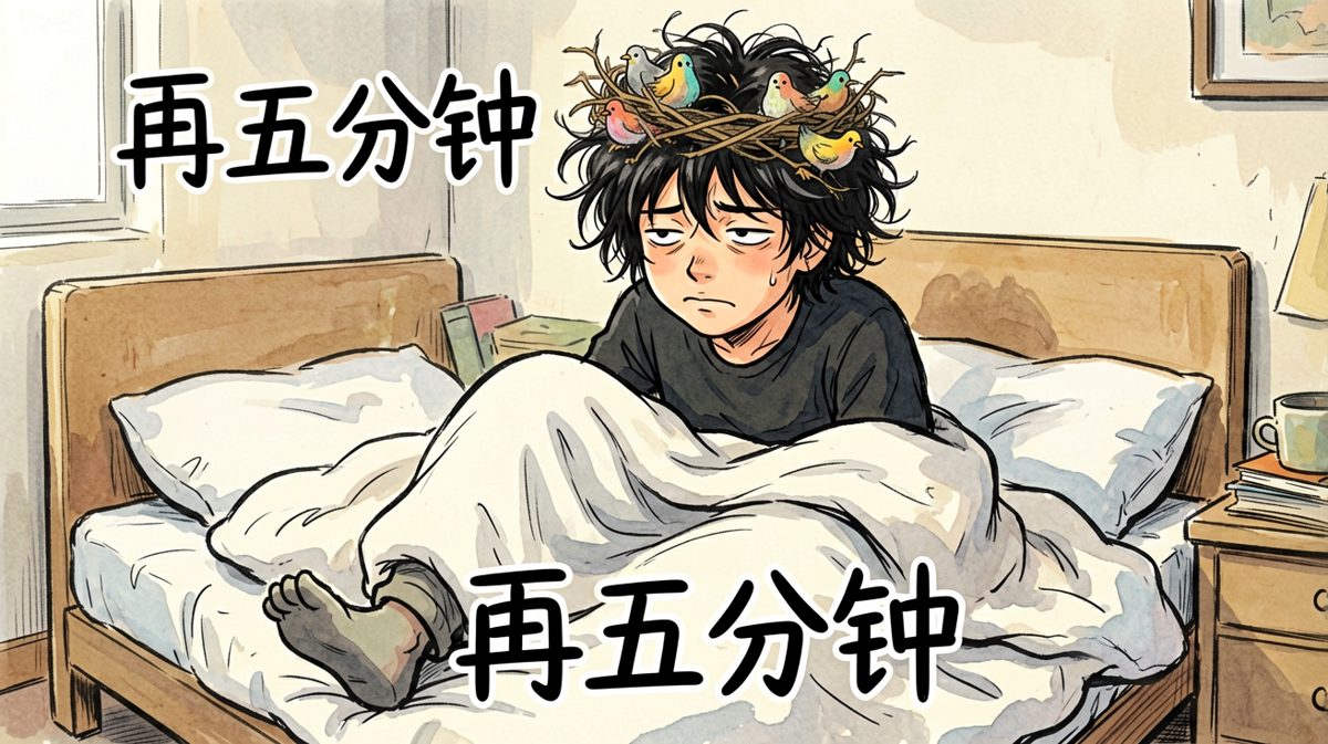 身体已清醒，灵魂还在睡