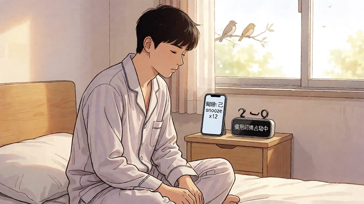第三格：闹钟们：呵呵呵