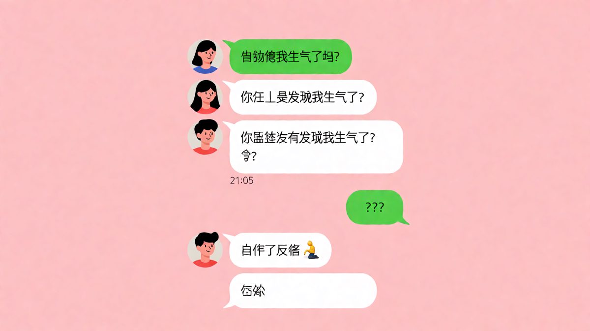 猜我生没生气，是一道永远答不对的送命题