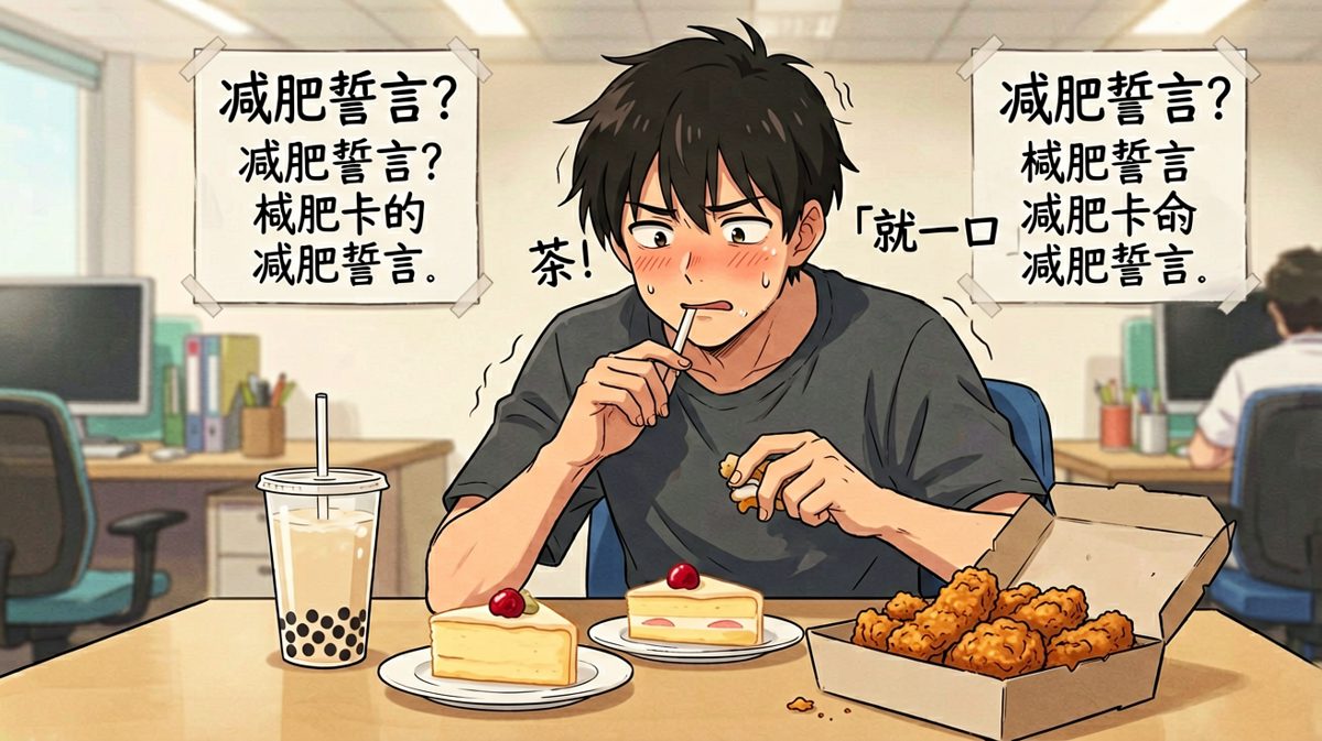 减肥？明天再说吧