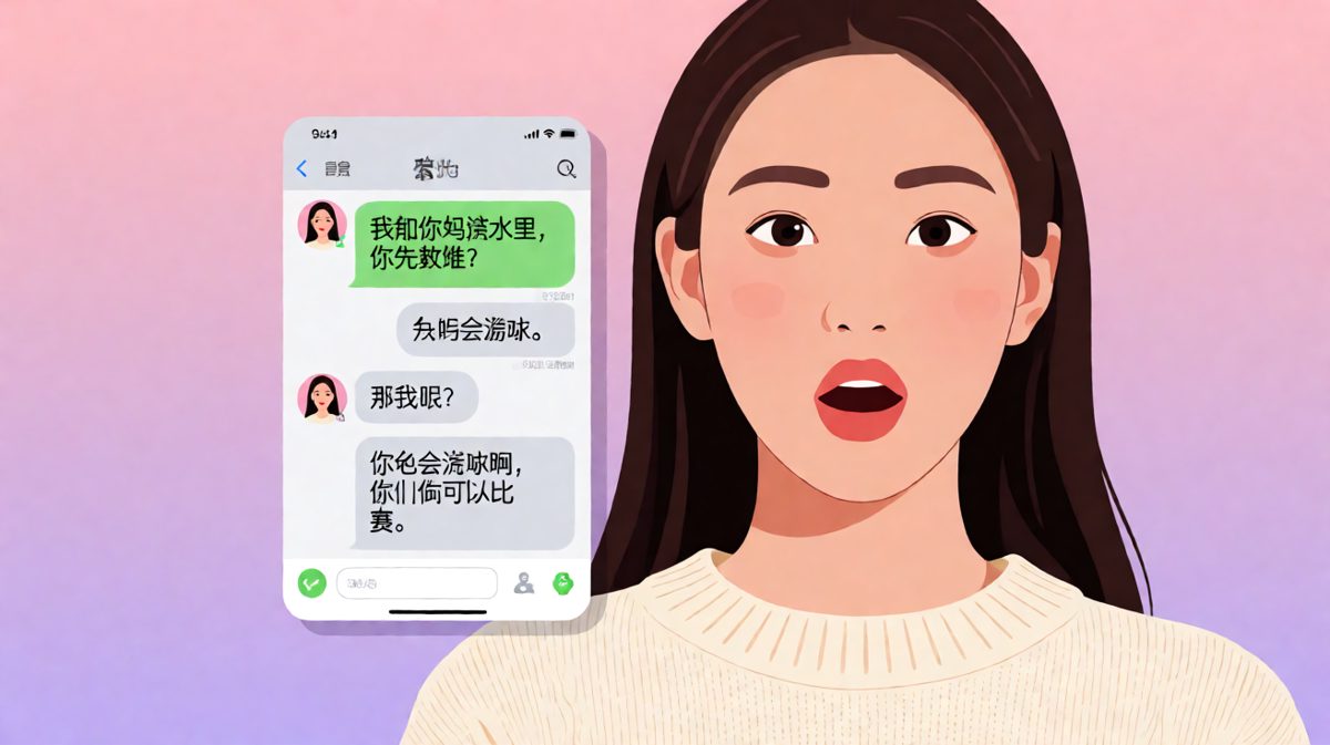 送命题秒变物理题，男友的逻辑让人无言以对。
