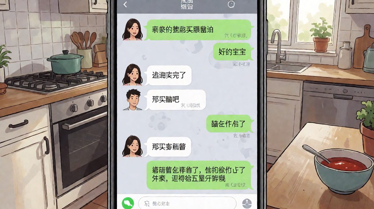 三样都没买到但外卖好评安排了