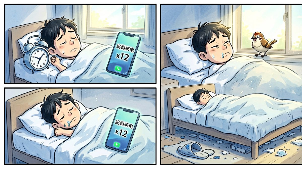 结果只撑了十分钟，我又睡了个回笼觉……