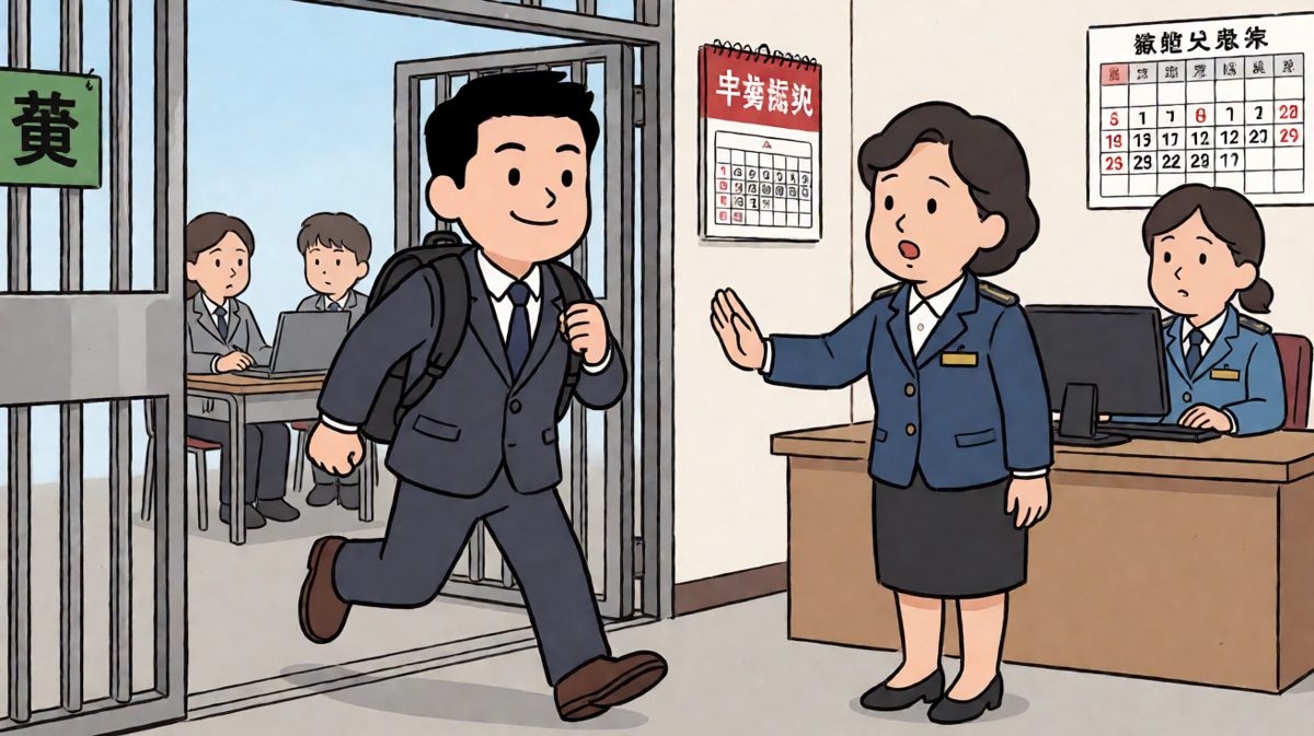 冲到公司才发现，今天好像不是工作日