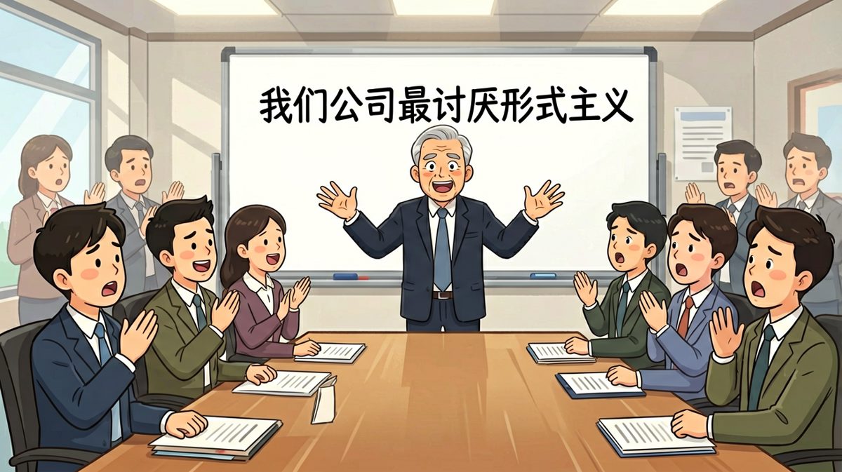 老板：最讨厌形式主义——所以下周所有人周六来团建