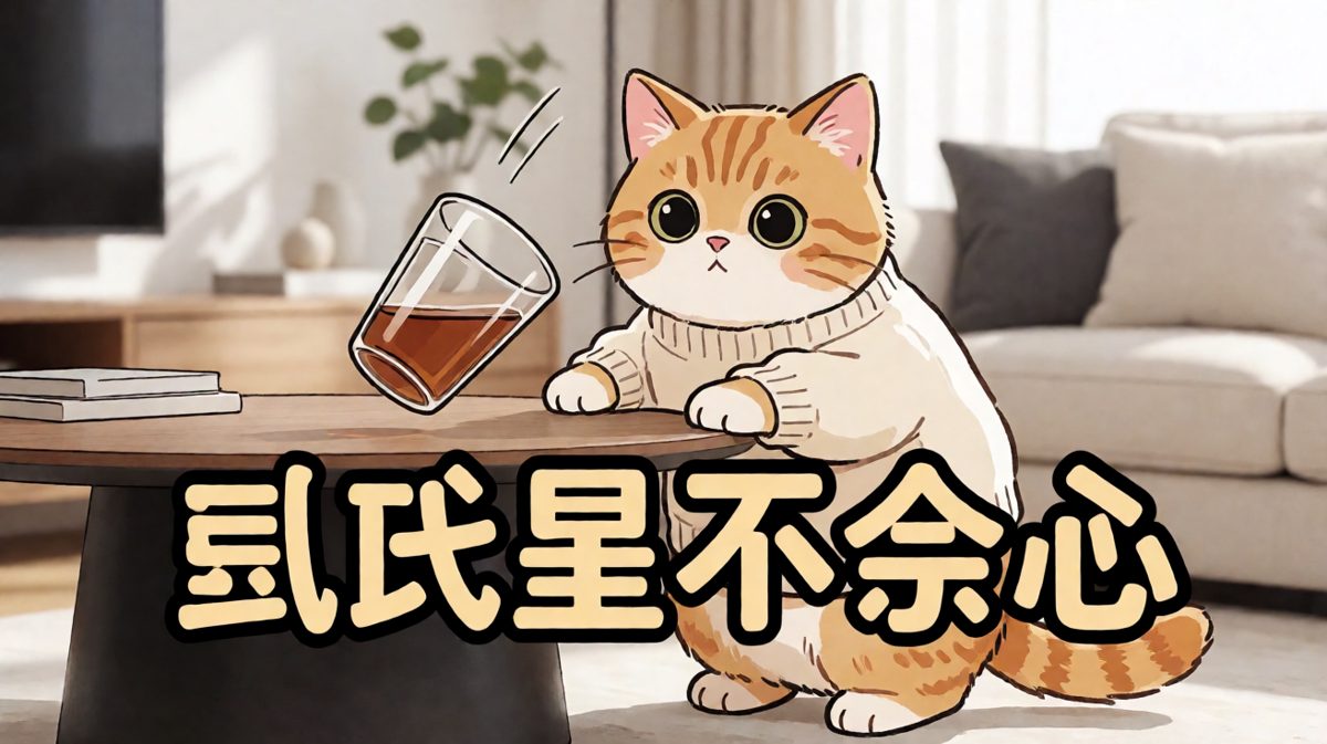 翻车后装傻，猫星人的经典演技
