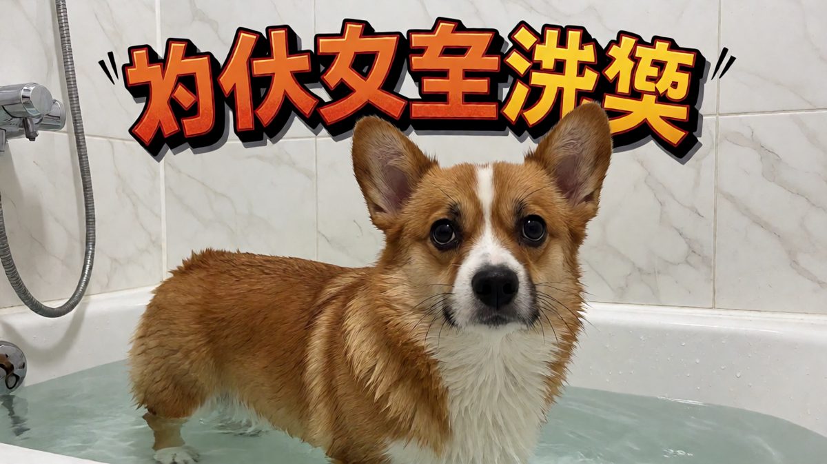 洗澡是狗生最大的酷刑
