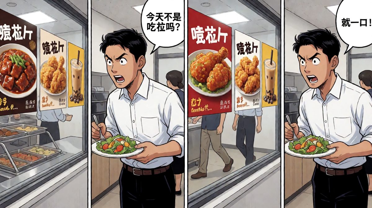 等等……今天是周五！奖励自己一顿没问题吧？