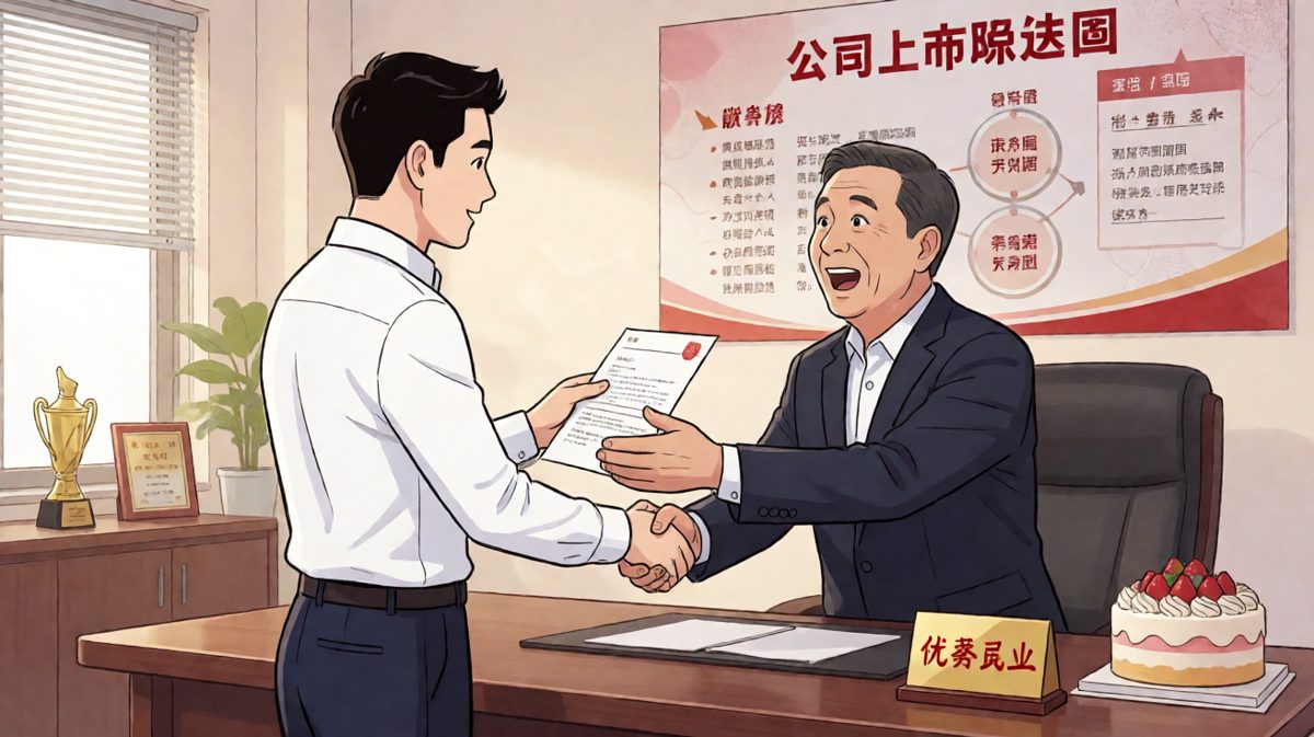 员工：'我要辞职创业了。'老板：'太好了！公司股份分你一半，我们一起干！'