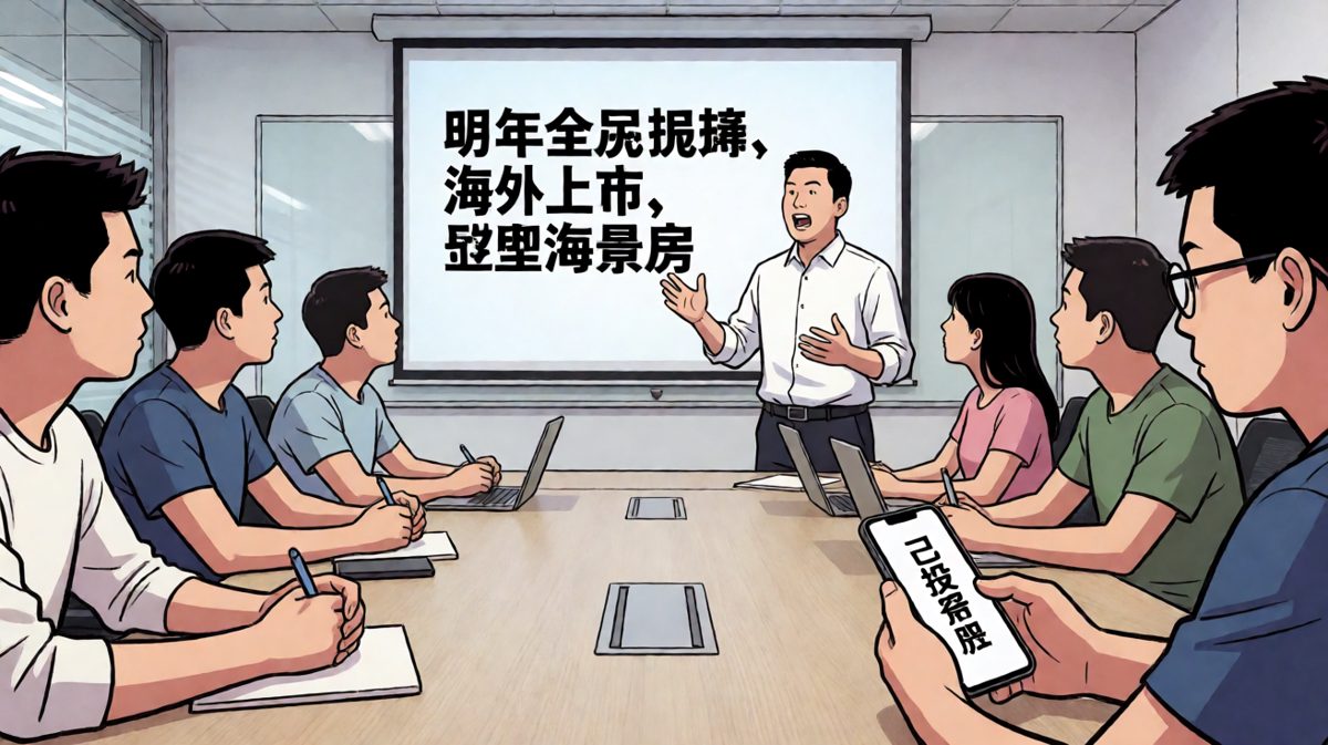 老板：'公司上市后人人都是股东！'员工内心OS：'是啊，我已经上市了——在招聘网站上。'