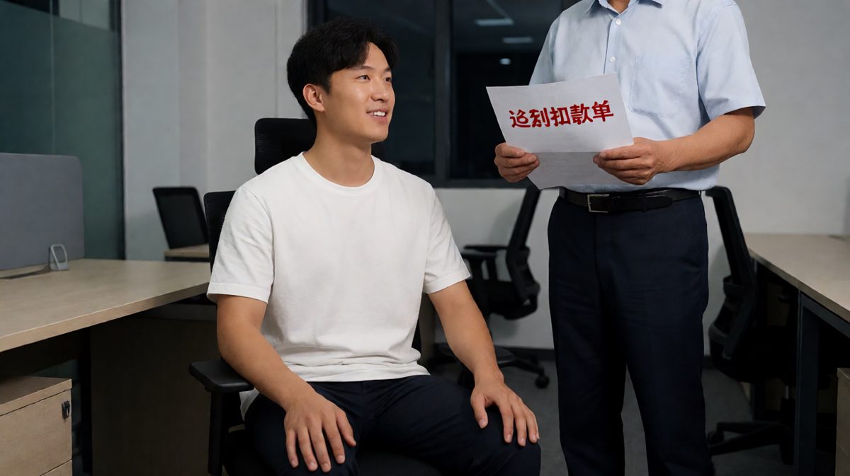 反转来了：不是表扬信，是迟到扣款单