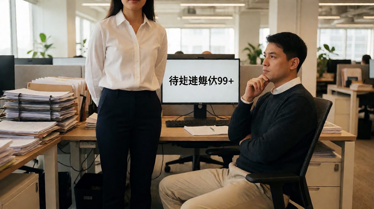 员工鼓起勇气来找老板谈重要事情