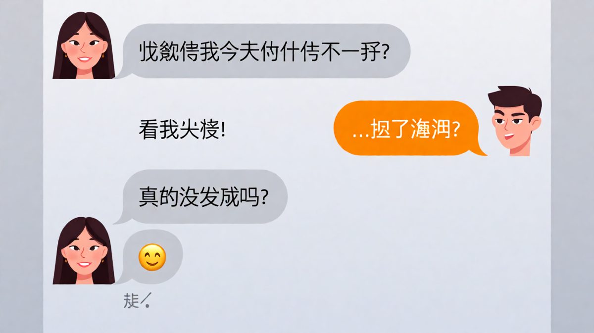 「我觉得你今天不一样」经典送命题的翻车现场。
