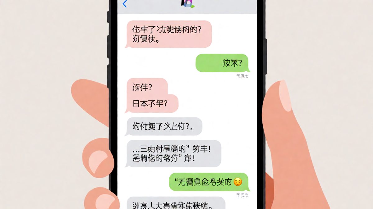 「随便」二字引发的聊天终止符事故。