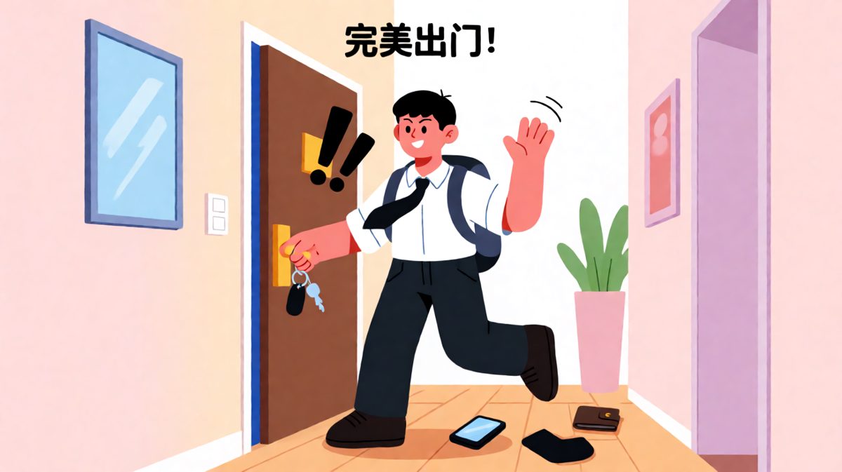第三回合：冲出家门的那一刻——完了