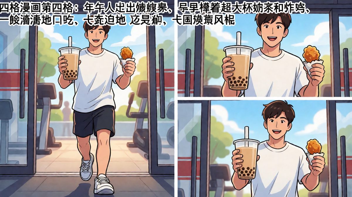 补充点能量，这样才能坚持减肥对吧！