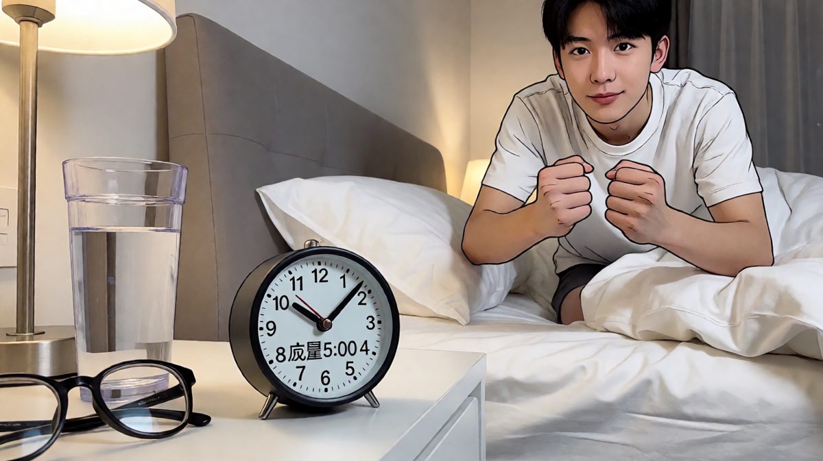 深夜立下的flag：明天一定早起！