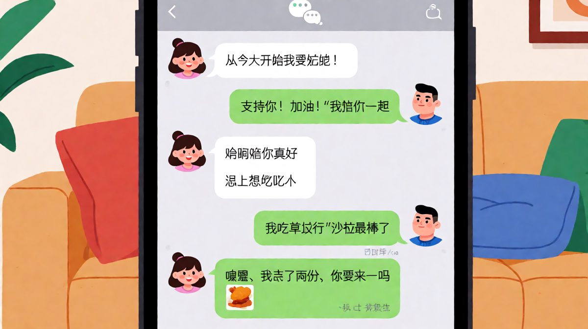 嘴上说要减肥，身体却很诚实地点了炸鸡。