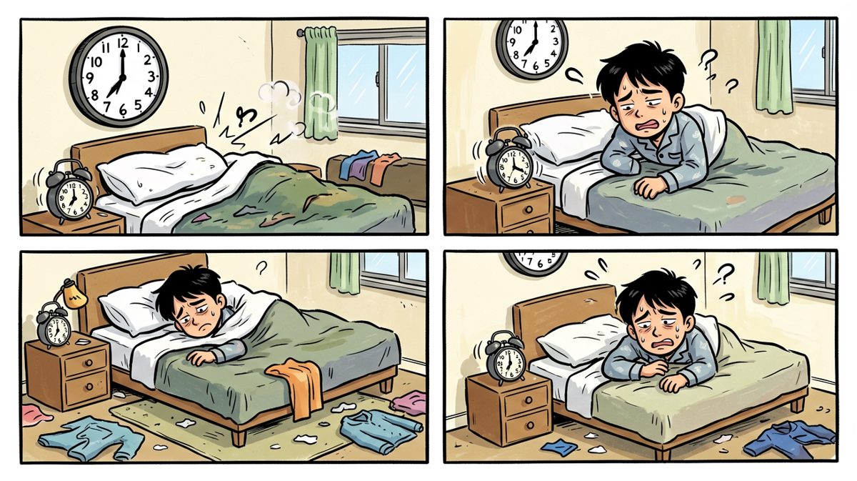 闹钟响了，世界末日到了