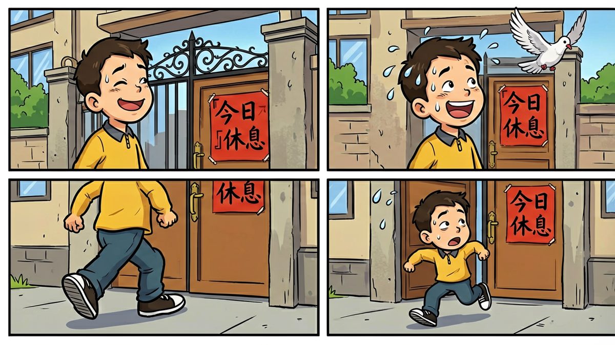 周一……哦不，今天是周六