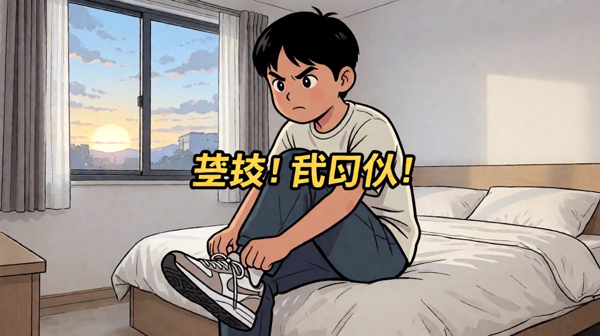 战胜惰性的瞬间，我觉得自己能征服世界