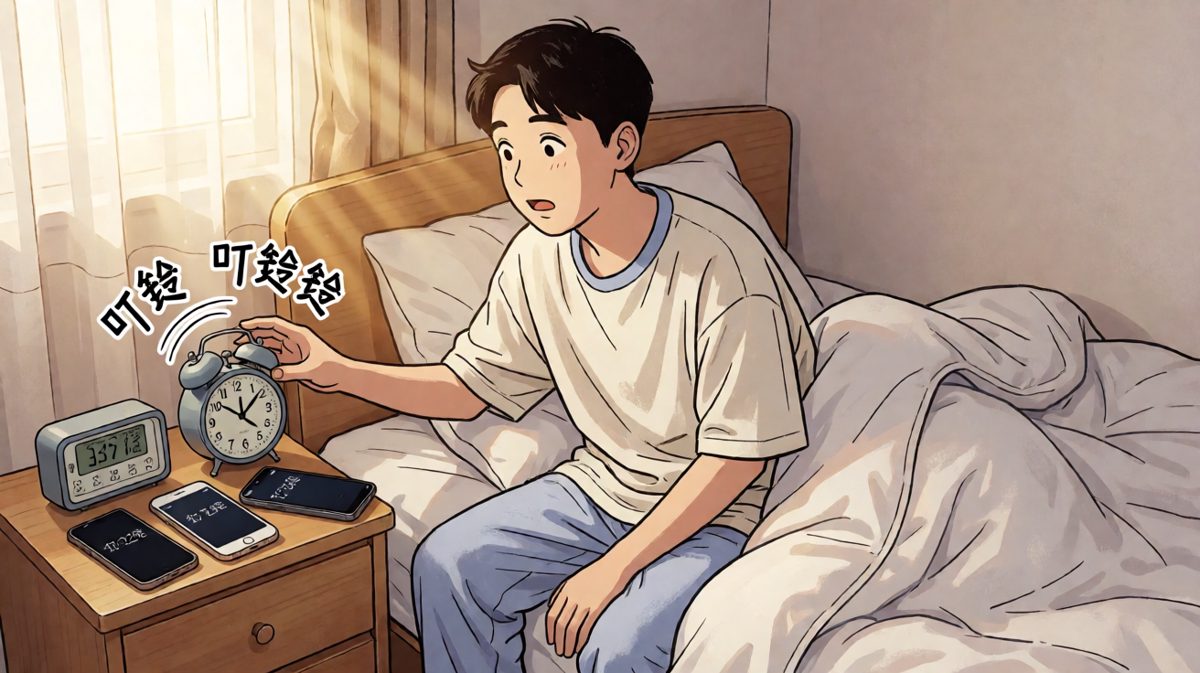 闹钟大战：主角与闹钟的黎明搏斗