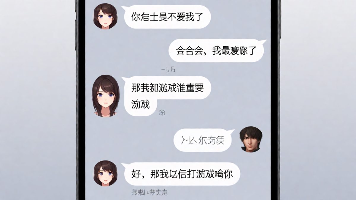 男生选错答案后已读不回的社死瞬间