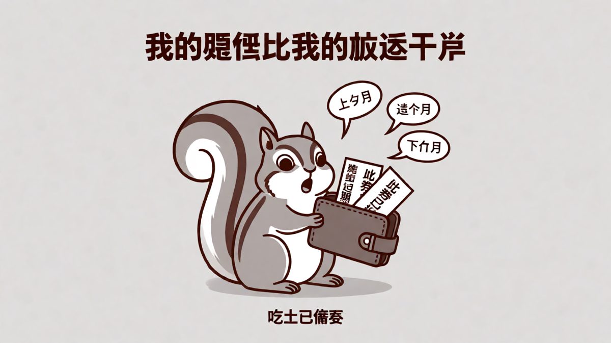 月底的钱包 比我的脸还空虚