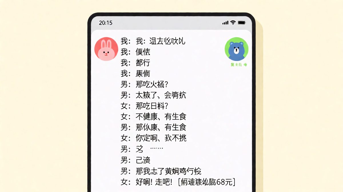 「随便」是情侣间最大的谎言，男生识破后的报复一击