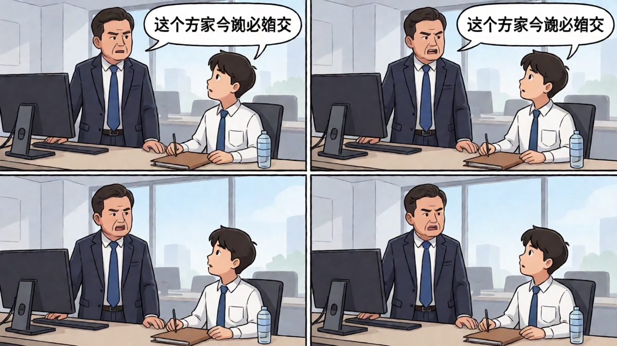 老板下达紧急任务