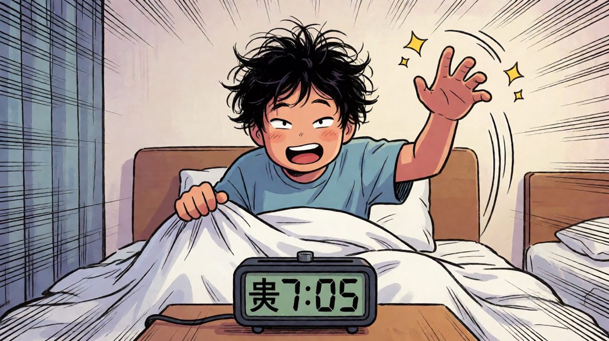 再赖五分钟……就五分钟！