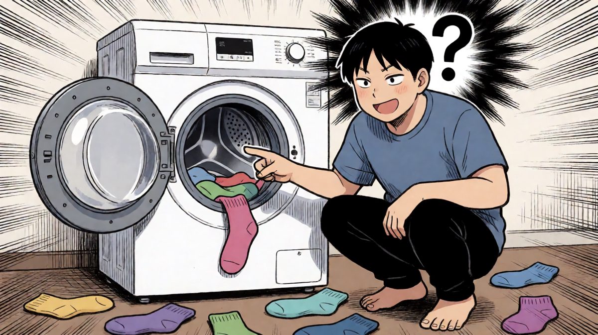 那只袜子……它背叛了我。