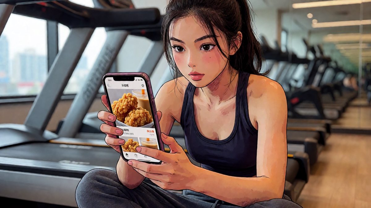 健身是为了更好地点外卖
