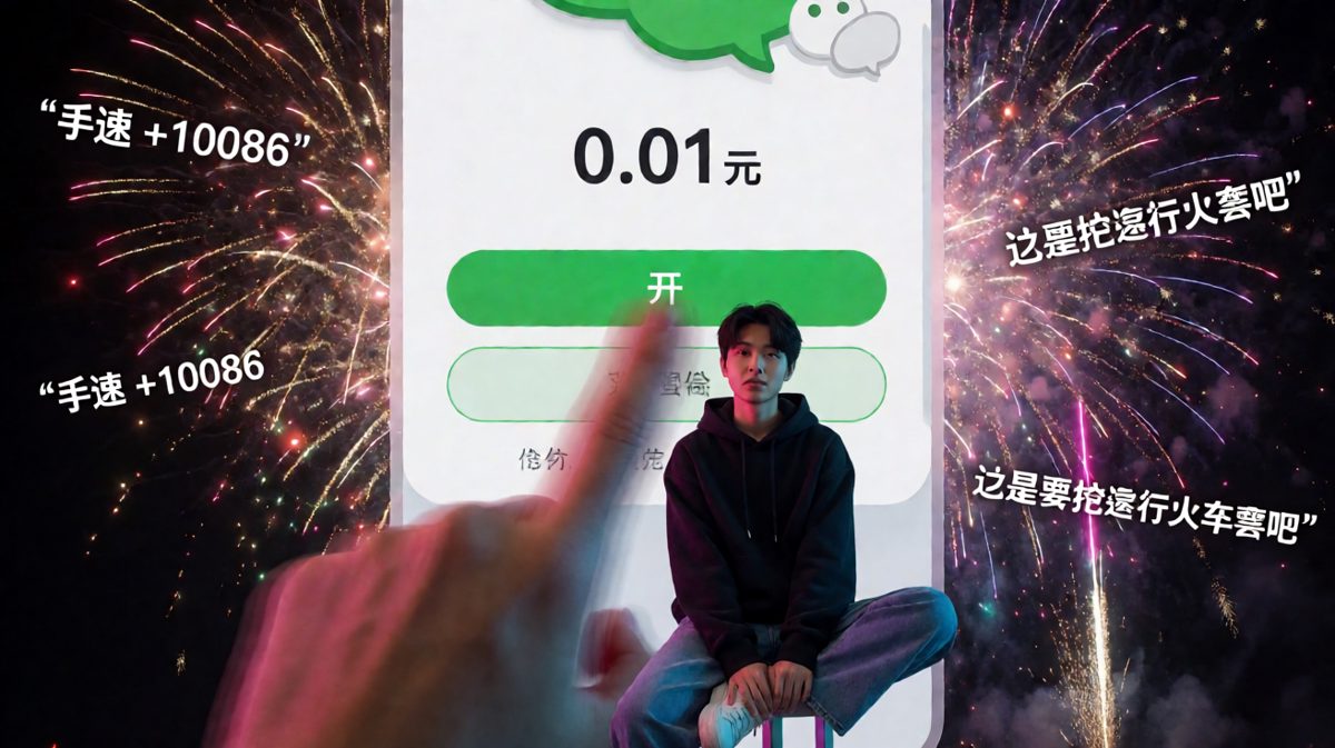 抢红包的力气，用来搬砖早成CEO了
