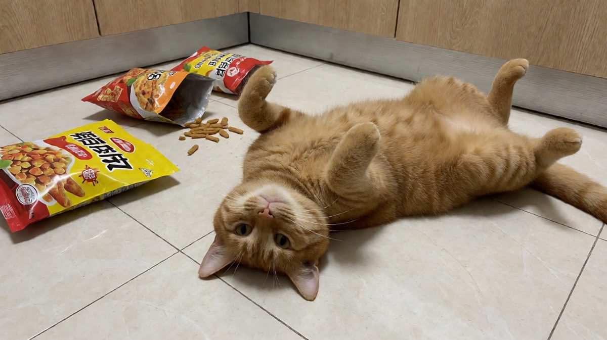 这摊猫形饼铛是冰箱限量的