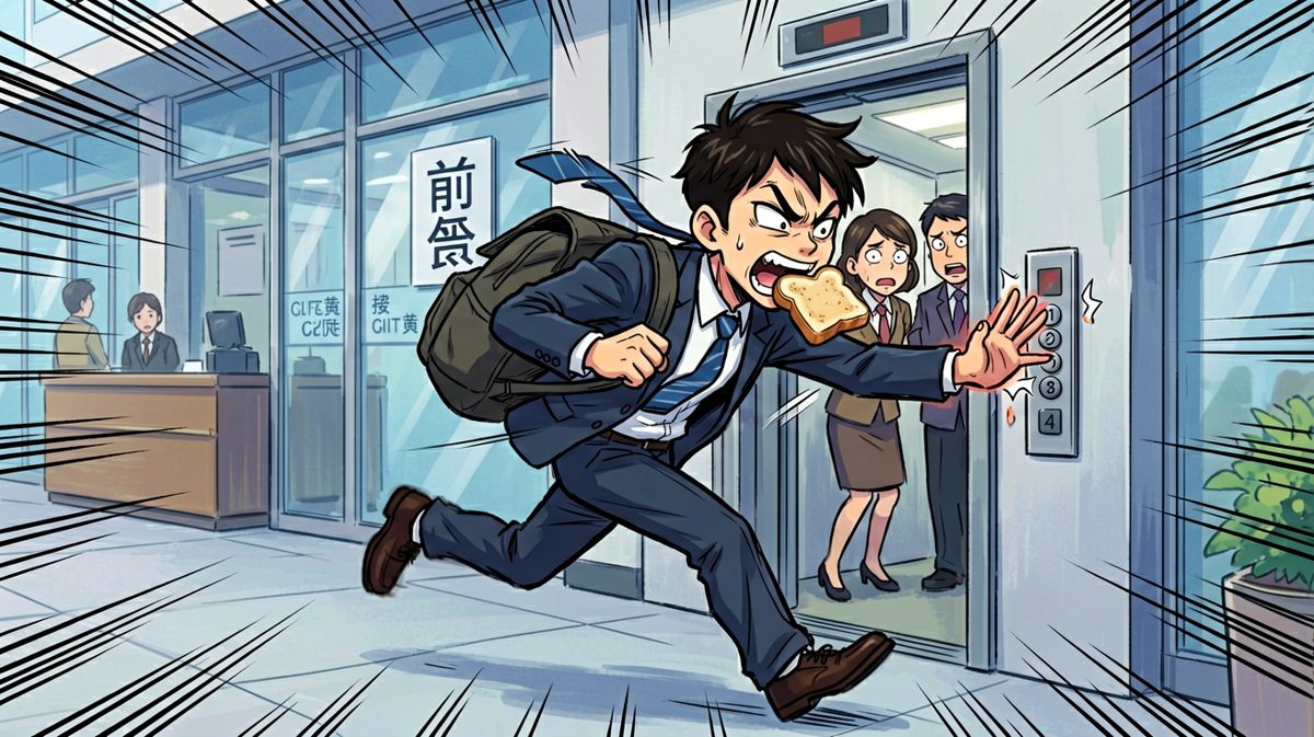 电梯：抱歉，本梯已满员，下次再见