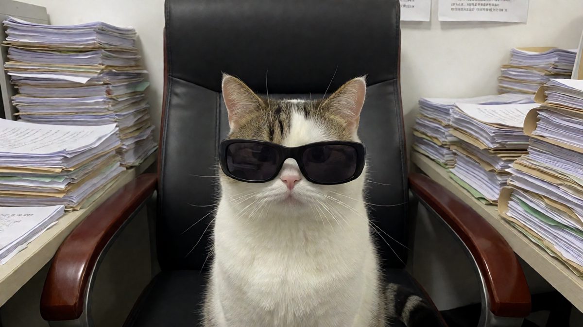 成功人士猫：这届打工人我先装为敬