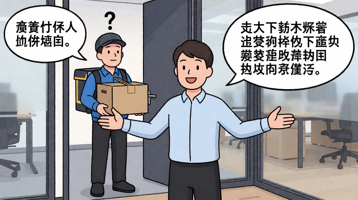 外卖到了，但怎么只有筷子？