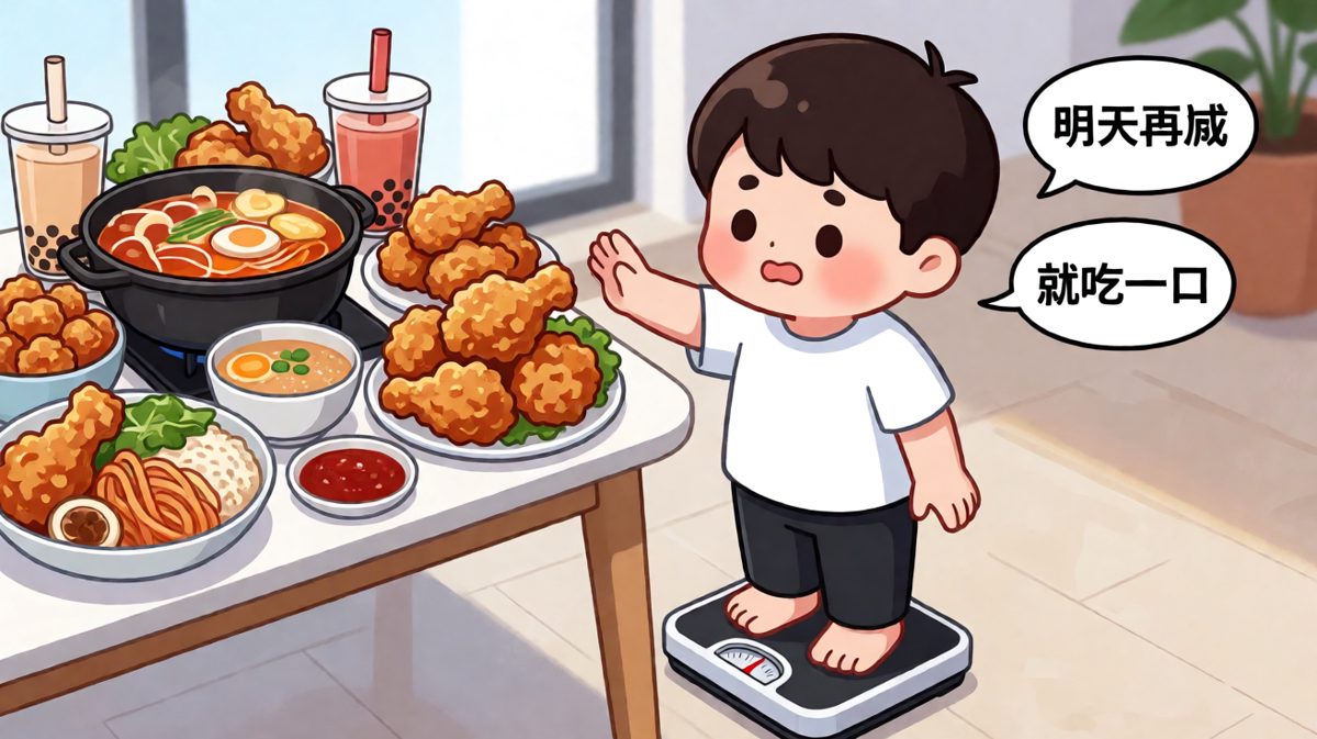 减肥路上的最大敌人：美食当前