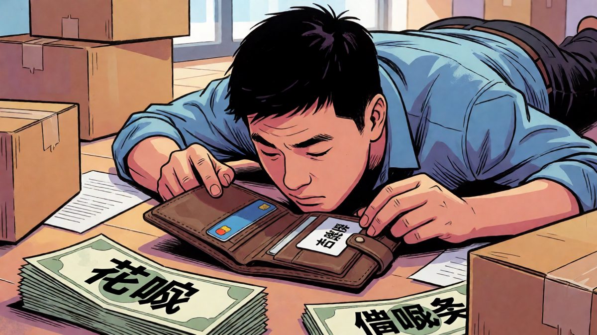 月底钱包的状态：比我的脸还干净