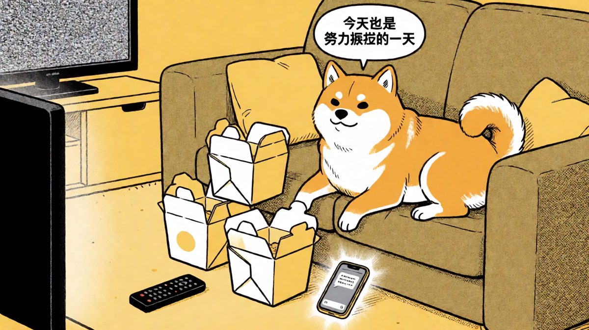 周六的宅家哲学：手机电量100%，灵魂归零。